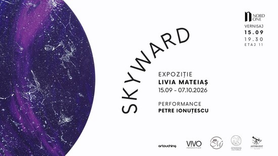 SKYWARD – ”Către Cer”, expoziție semnată de Livia Mateiaș, la Nord One