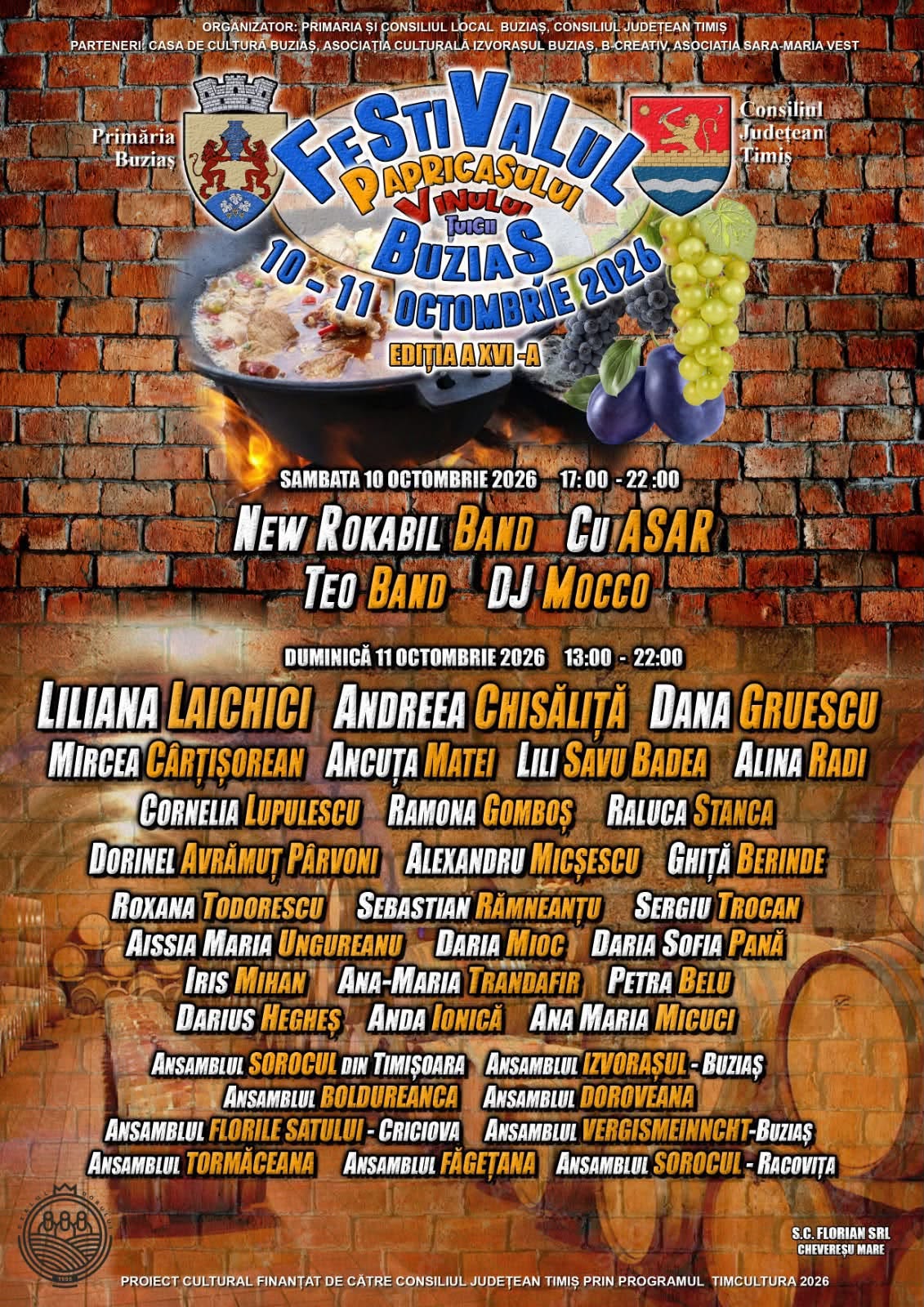 Festivalul Păpricaşului, Vinului și Țuicii la Buziaș