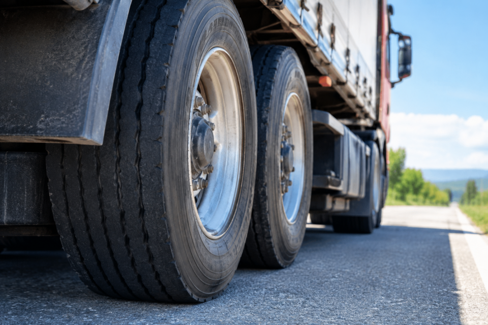 Drum județean, distrus de camioanele care transportă materiale pentru autostradă. Șeful CJ Timiș cere controale