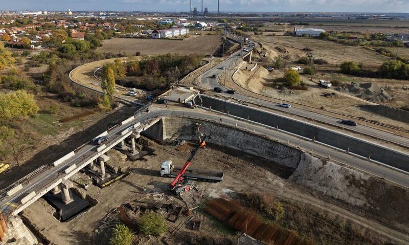 Continuă lucrările la Pasajul Polonă. Cum se va circula în zonă