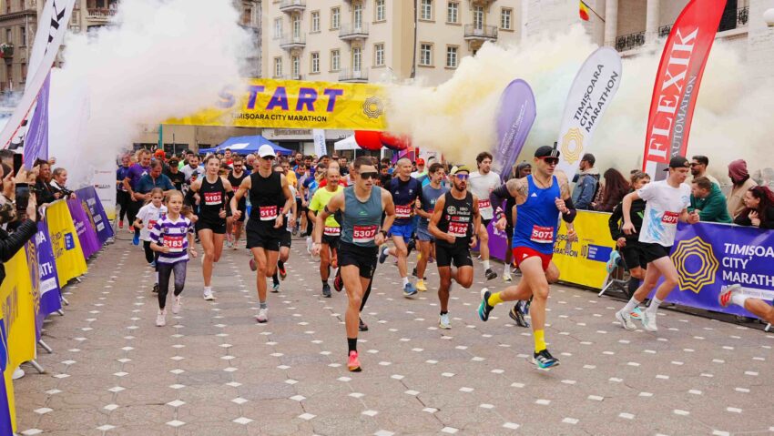 Timișoara City Marathon, record de participare la a zecea ediție