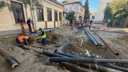 Piața Romanilor a intrat în șantier: se schimbă rețeaua de termoficare