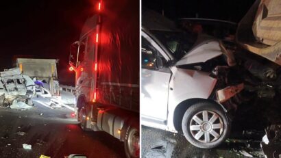 Accident grav pe autostrada A1, în zona Belinț