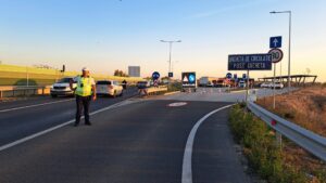 Anchetă de trafic pe drumurile naționale din vestul țării