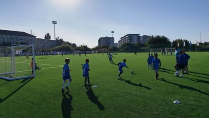 Baza sportivă „Costică Rădulescu”, inaugurată după aproape cinci ani de la începerea lucrărilor