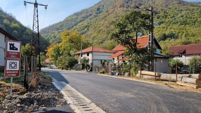 Drum modernizat spre Râușor, înainte de sezonul de schi