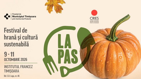 LA PAS 2026, la Timișoara: trei zile de hrană și cultură sustenabilă / PROGRAM