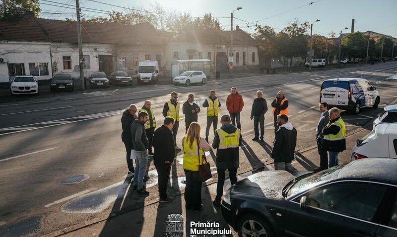 Primăria Timișoara a predat constructorului amplasamentul pentru noua linie de tramvai de pe strada Gării