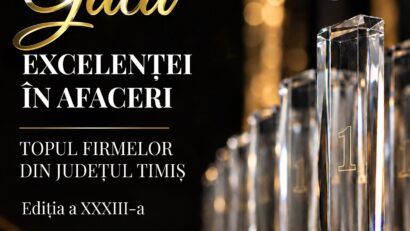 Gala Excelenței în Afaceri, la a 33-a ediție, în Timiș